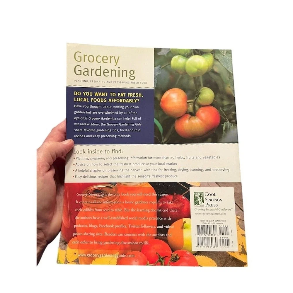 Grocery Gardening by Jean Ann Van‎ Krevelen Paperback Guide Book